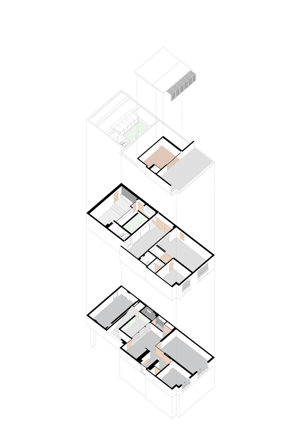 左通右達建築工作室，北京，住宅工作室，Apartment 55，項目投稿