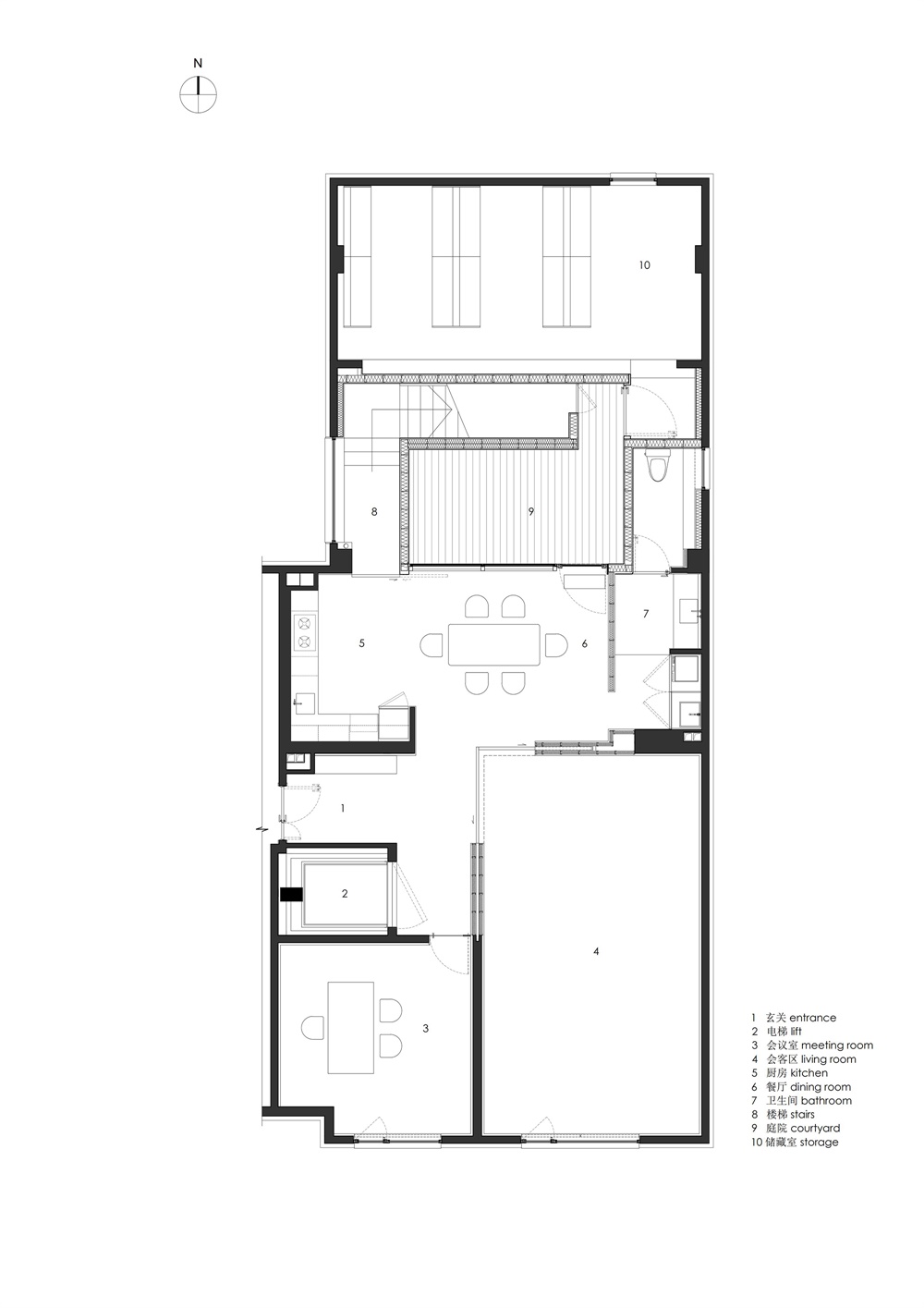 左通右達建築工作室，北京，住宅工作室，Apartment 55，項目投稿