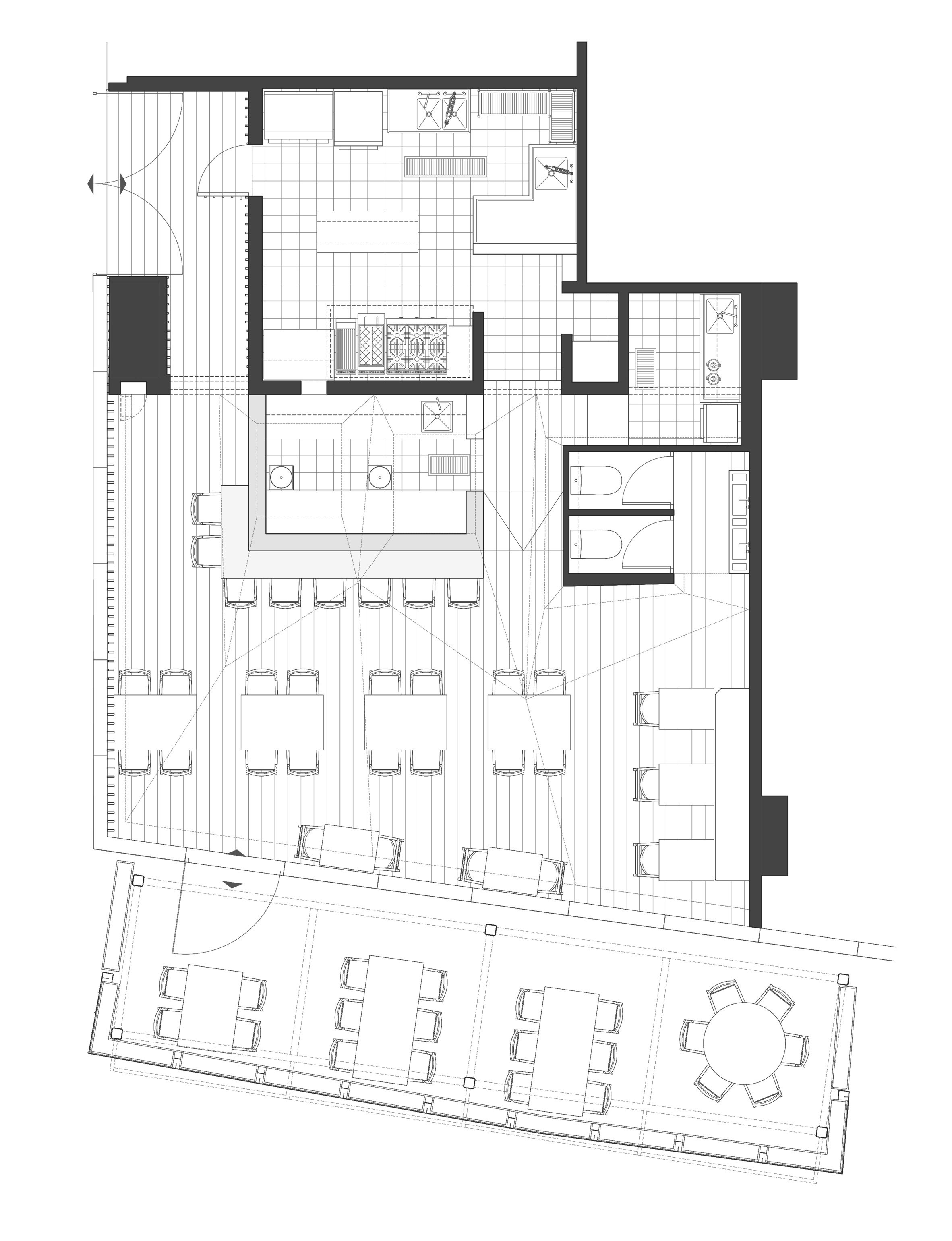 餐飲空間，壽司餐廳設計，墨西哥，Michan Architecture，壽司吧