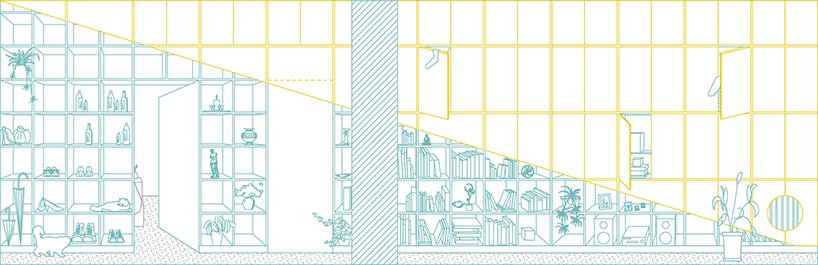 住宅空間，小宅概念，小戶型，公寓設計，paradigma ariadne