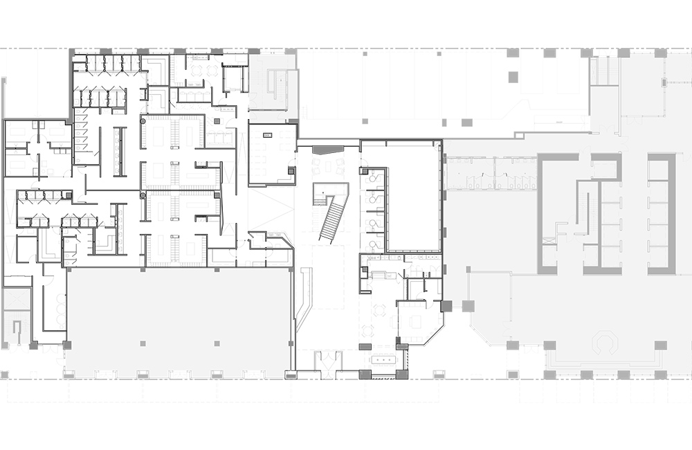 商業空間，溫哥華，俱樂部，健身房，Montalba Architects