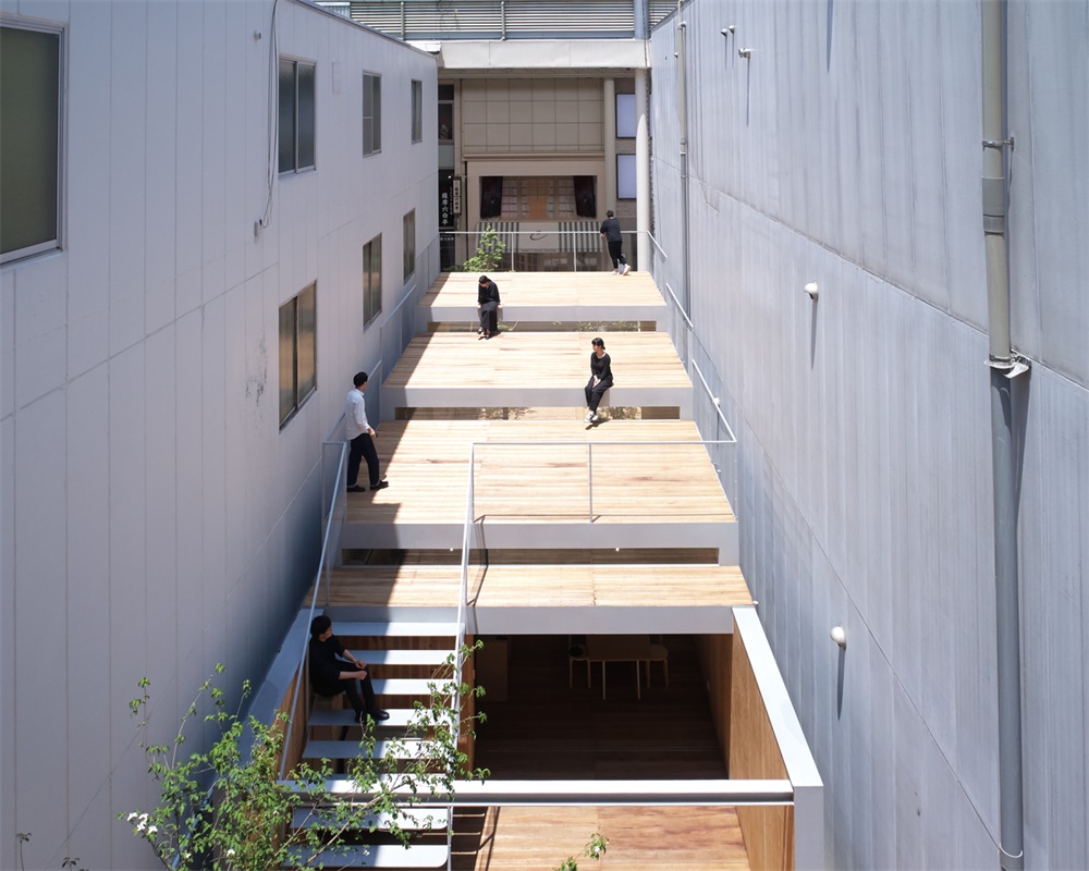 建築改造，城市更新，公共空間，Yabashi architects