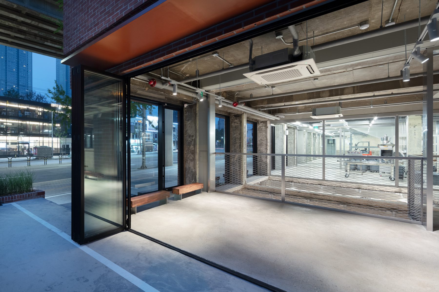 餐飲空間，Blue Bottle Coffee，藍瓶咖啡，Schemata Architects，首爾，咖啡館設計