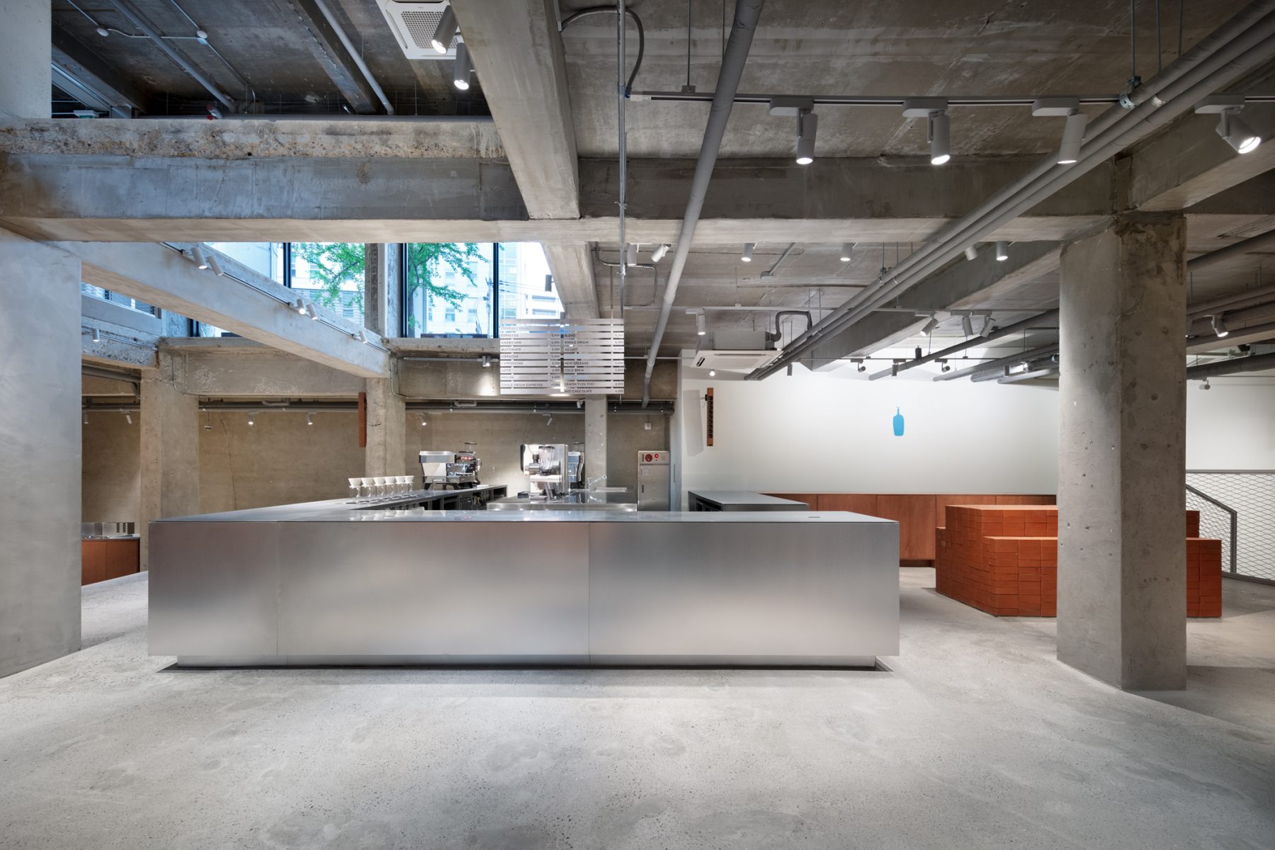 餐飲空間，Blue Bottle Coffee，藍瓶咖啡，Schemata Architects，首爾，咖啡館設計