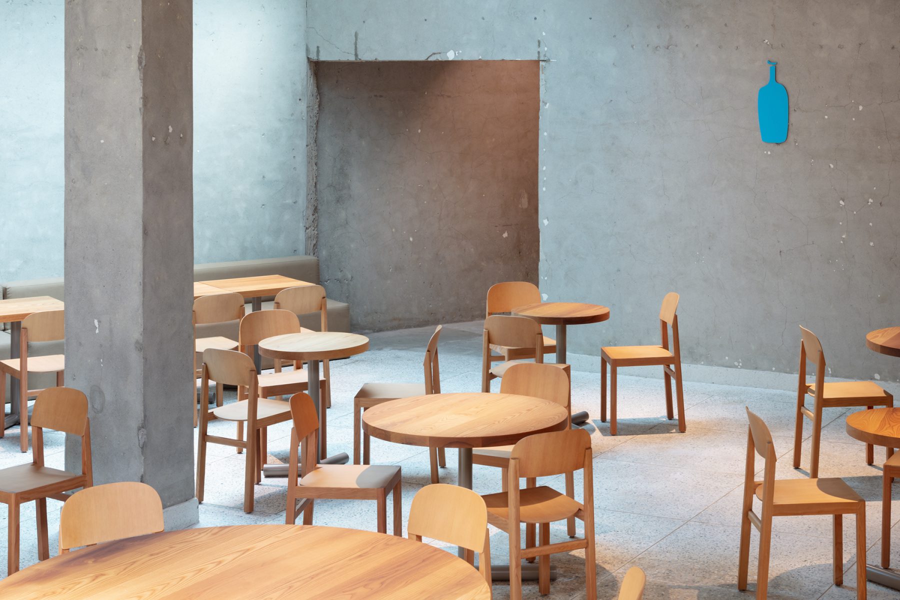 餐飲空間，Blue Bottle Coffee，藍瓶咖啡，Schemata Architects，首爾，咖啡館設計