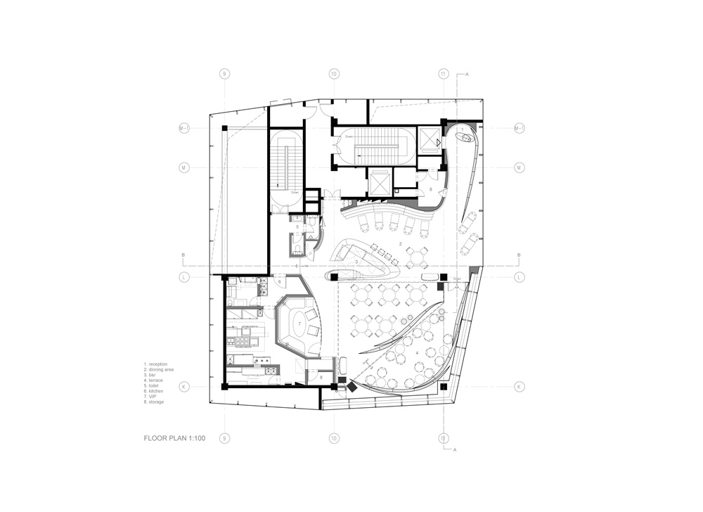 餐飲空間，SODA Architects，北京三裏屯，AKATOAO赤青，國內餐廳設計