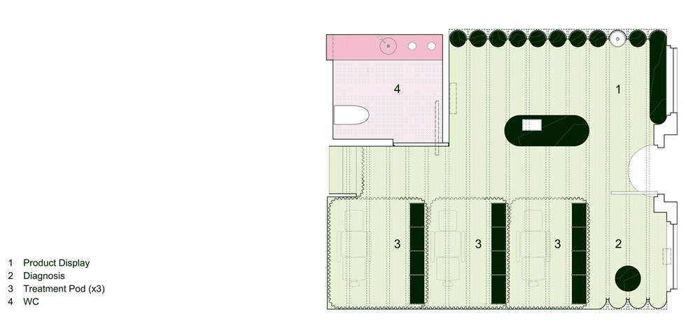 商業空間，美容院設計，溫哥華，Scott & Scott Architects