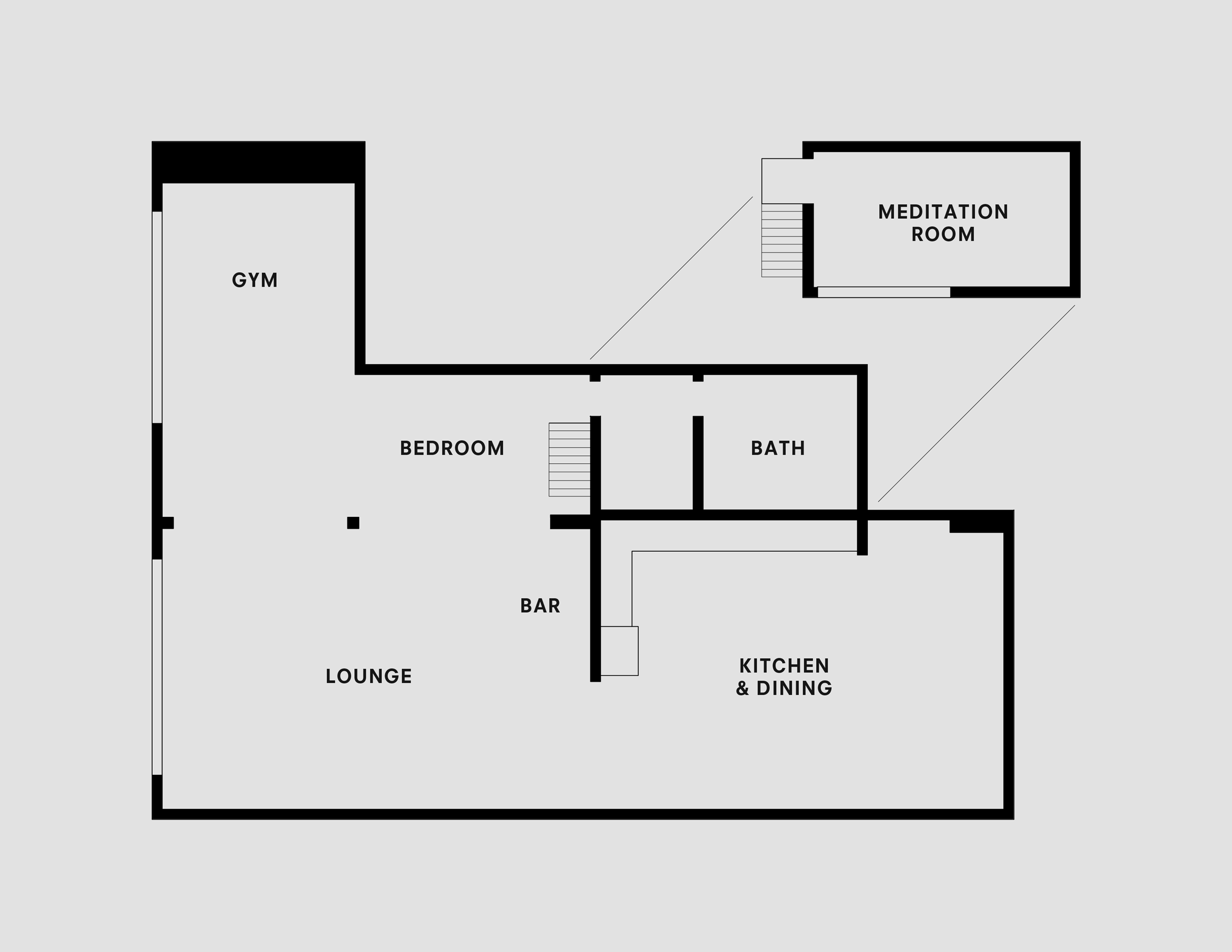 商業空間，住宅空間，loft公寓，airbnb風，Stephen Kenn Studio