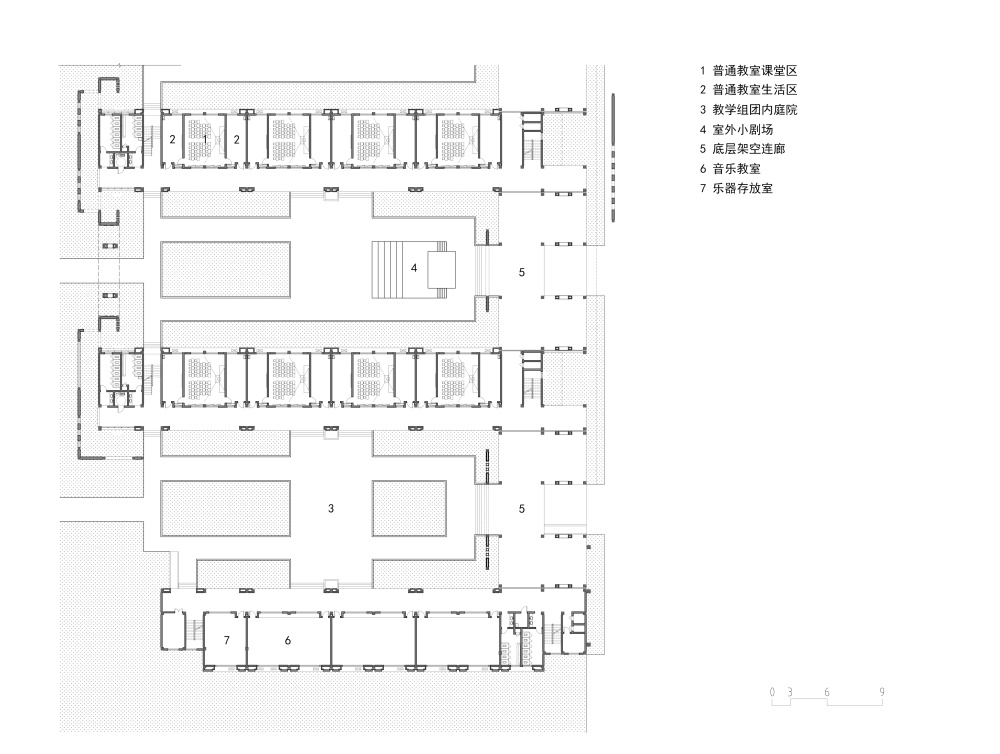 小學校園設計，江蘇溧陽，小學，校區，浙江大學建築設計研究院