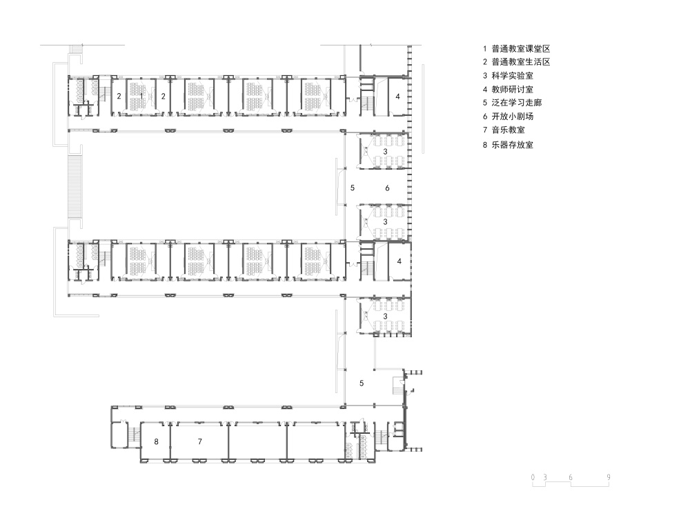 小學校園設計，江蘇溧陽，小學，校區，浙江大學建築設計研究院