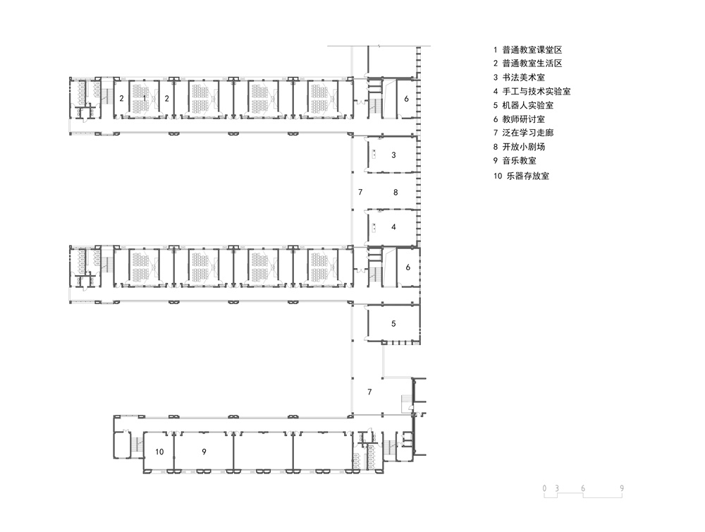 小學校園設計，江蘇溧陽，小學，校區，浙江大學建築設計研究院