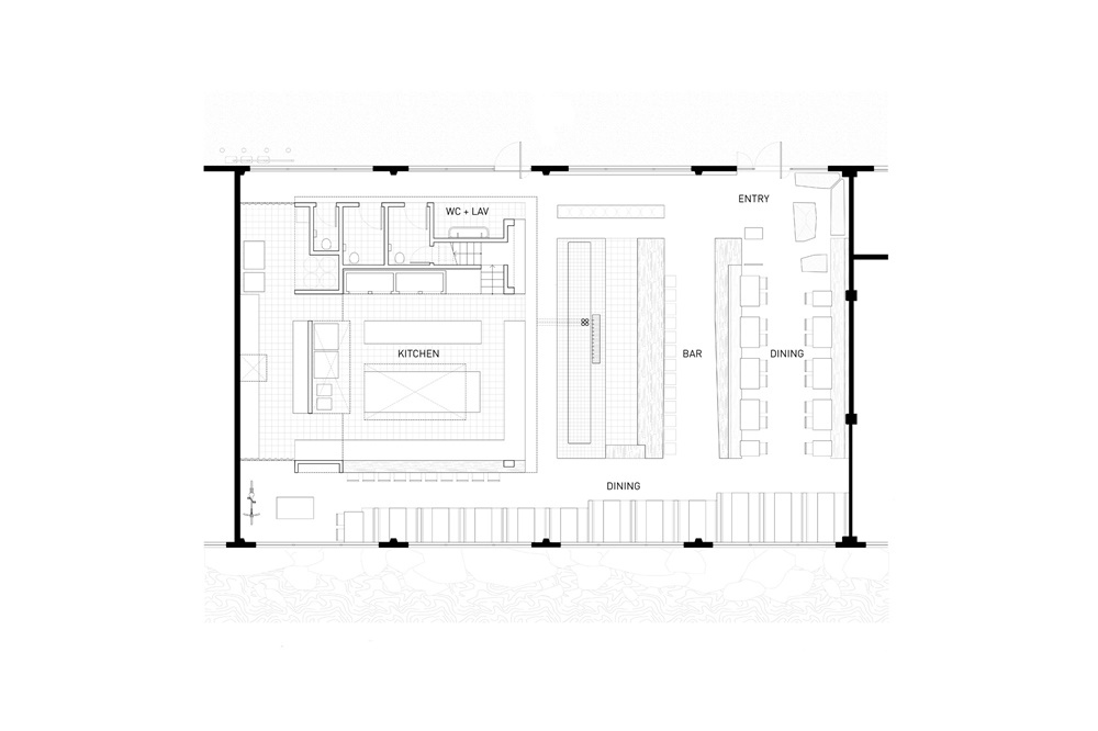 餐飲空間，工業風，酒吧餐廳，建築改造，Envelope A+D