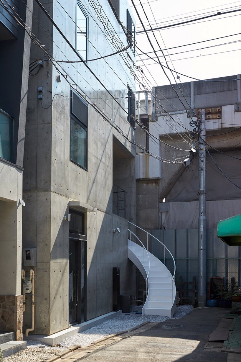 住宅空間，東京，禦手洗龍建築設計，國外住宅設計，商住一體