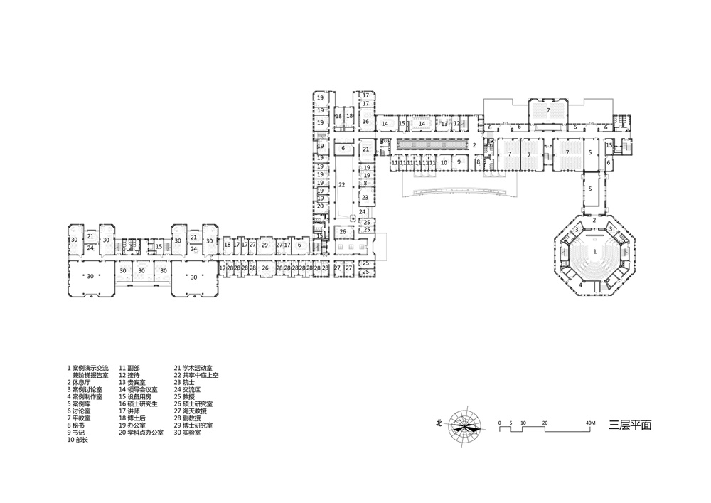 浙江大學建築設計研究院，教學樓設計，經管學院教學樓，建築設計