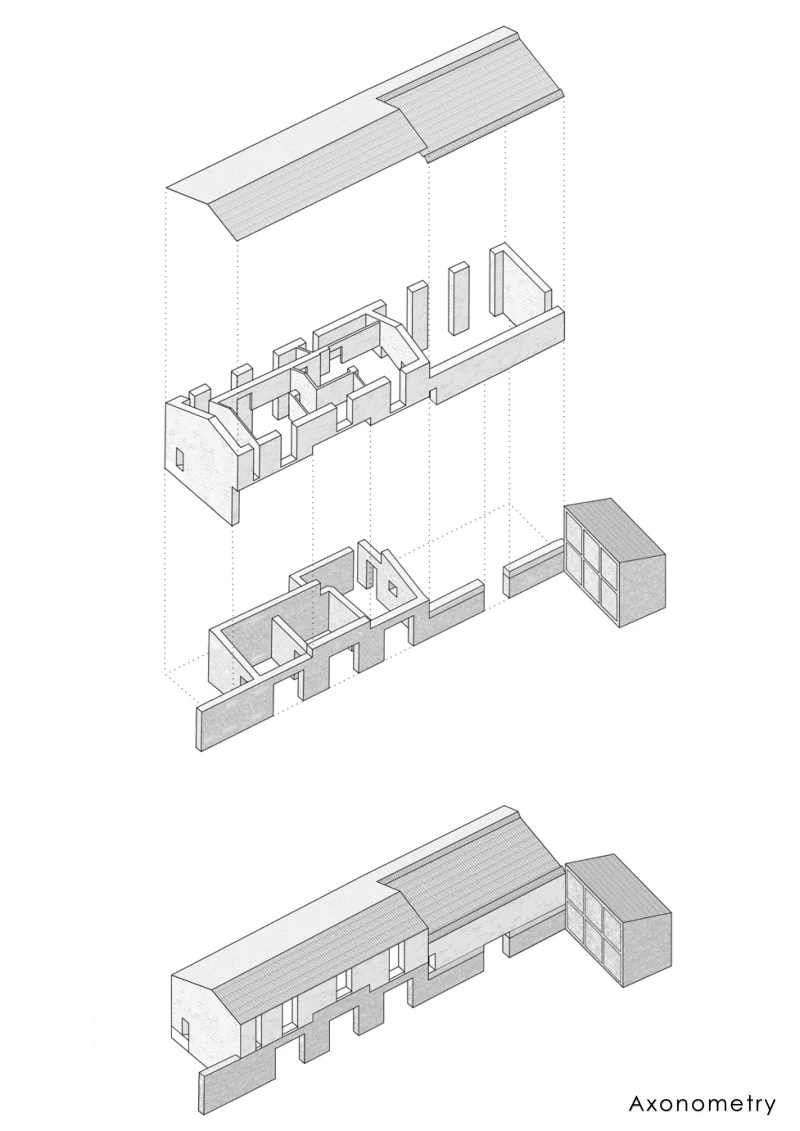 建築改造，住宅設計，別墅設計，別墅改造，鄉村風格住宅，磚牆