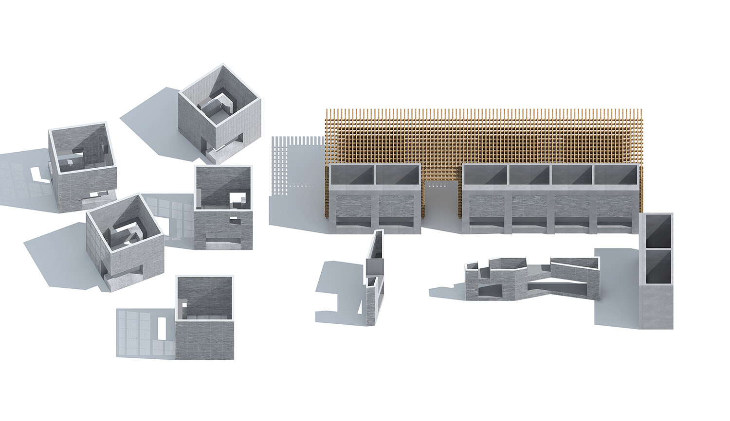 班得建築，商業空間，GreenMonster Lab，北京望京昆泰嘉瑞文化中心，北京文化空間設計，美食文化展示中心，項目投稿