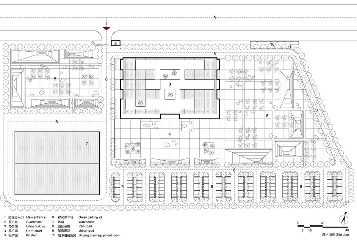 鼎石物流辦公樓，辦公樓設計，辦公室設計，建築營設計工作室，建築營