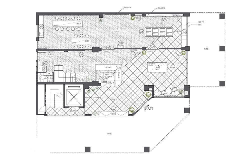 商業空間，弄木人文空間，文創店設計，台灣設計，open design，項目投稿