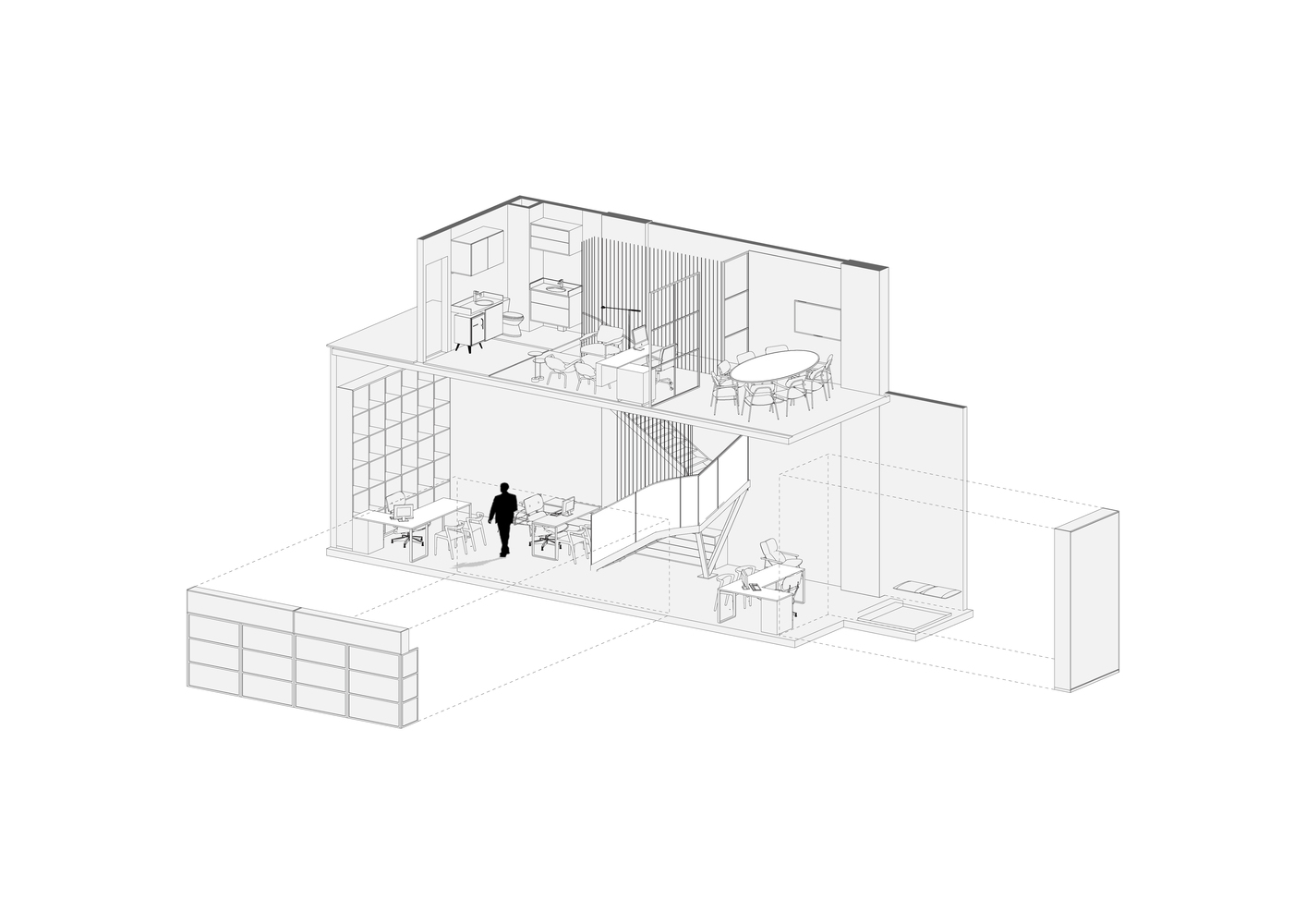 辦公空間，律師事務所，國外辦公室設計，SAINZ arquitetura，巴西，現代風格