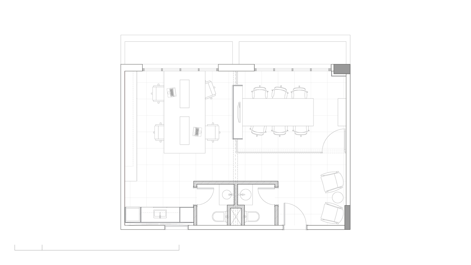 辦公空間，建築改造，小型工作室，AB&D Office，巴西，50平米辦公室設計