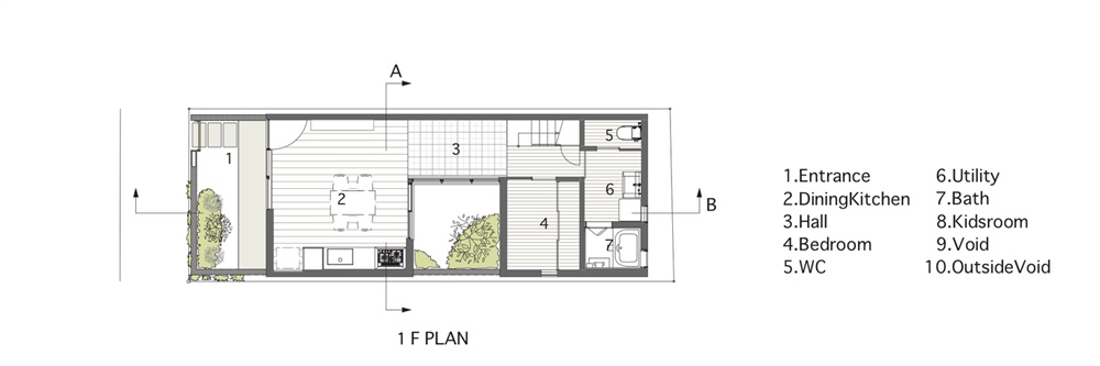 住宅設計，國外住宅設計，獨立住宅設計，私人住宅，日本大阪，建築設計，Arbol