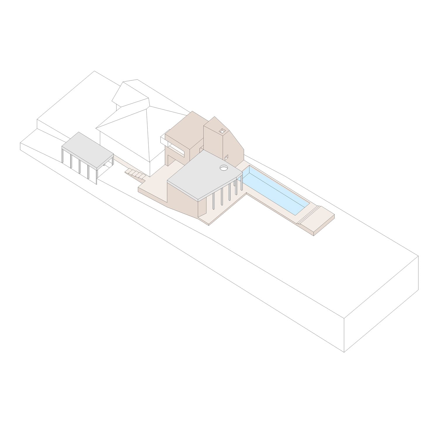 住宅空間，私人住宅，HENLEY CLAYS之家，悉尼，磚塊建造