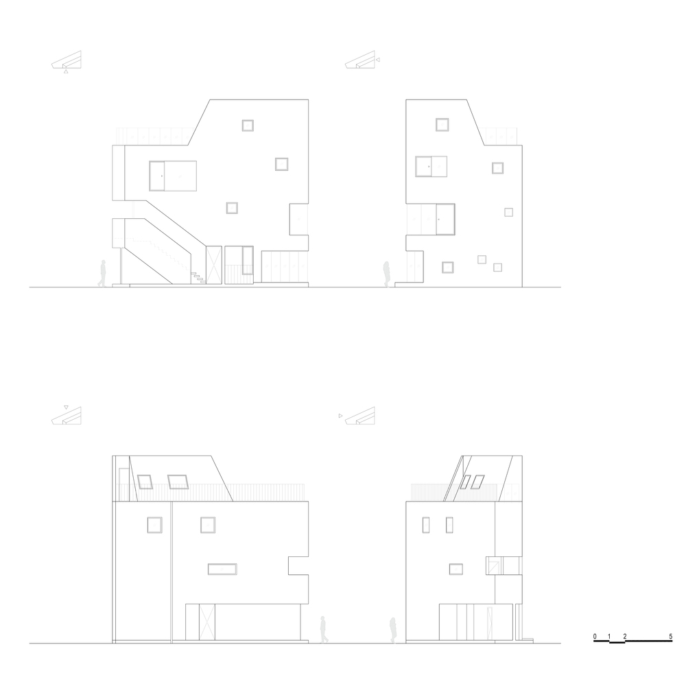 韓國九裏，住宅設計，住家工作室，私人住宅設計，建築設計，Architects H2L