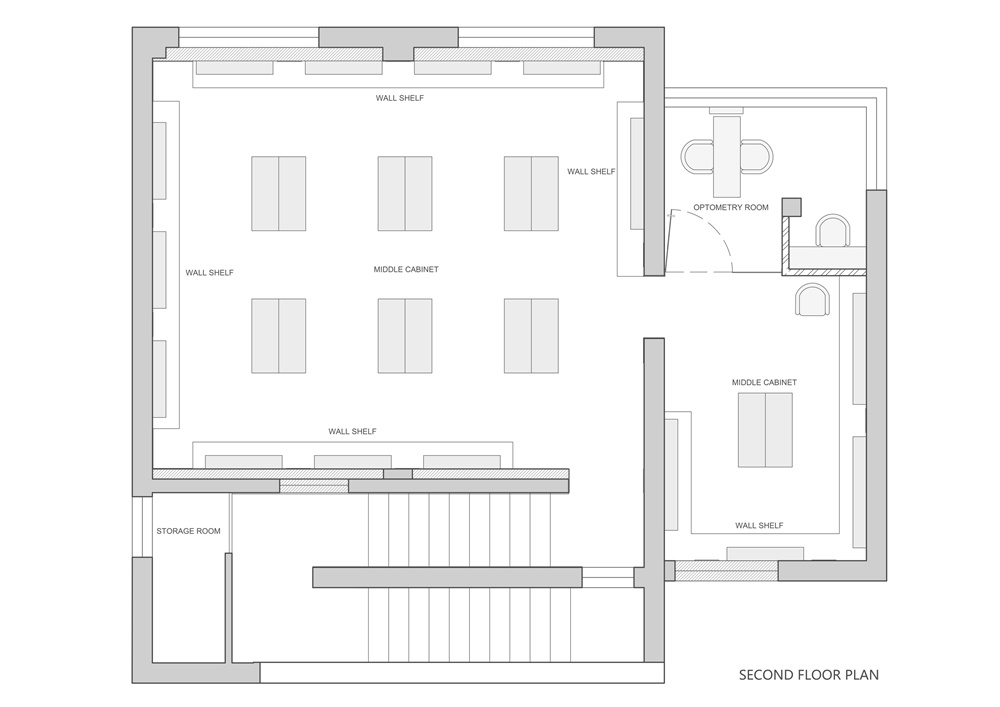 NAN Architects，丹陽，眼鏡店設計，青山良鏡，國際眼鏡店，項目投稿