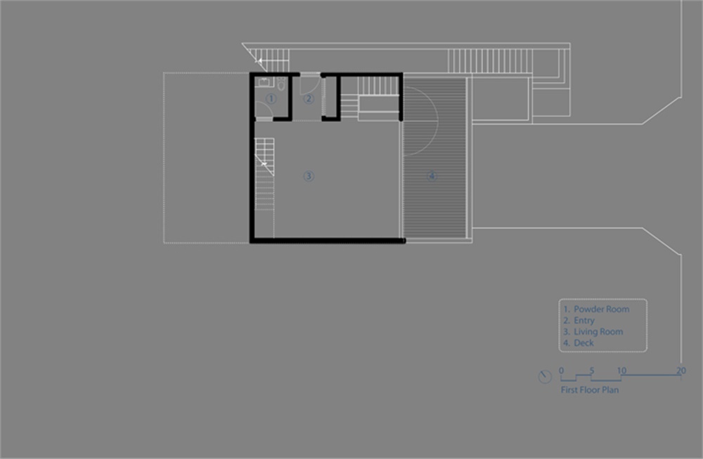 ANX，美國洛杉磯，Echo別墅，住宅空間，私人住宅，Aaron Neubert Architects