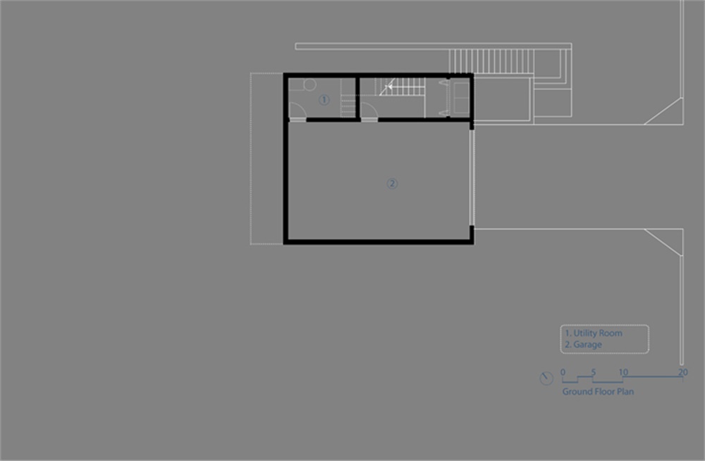 ANX，美國洛杉磯，Echo別墅，住宅空間，私人住宅，Aaron Neubert Architects