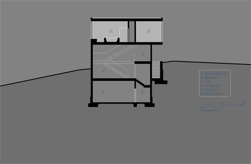 ANX，美國洛杉磯，Echo別墅，住宅空間，私人住宅，Aaron Neubert Architects