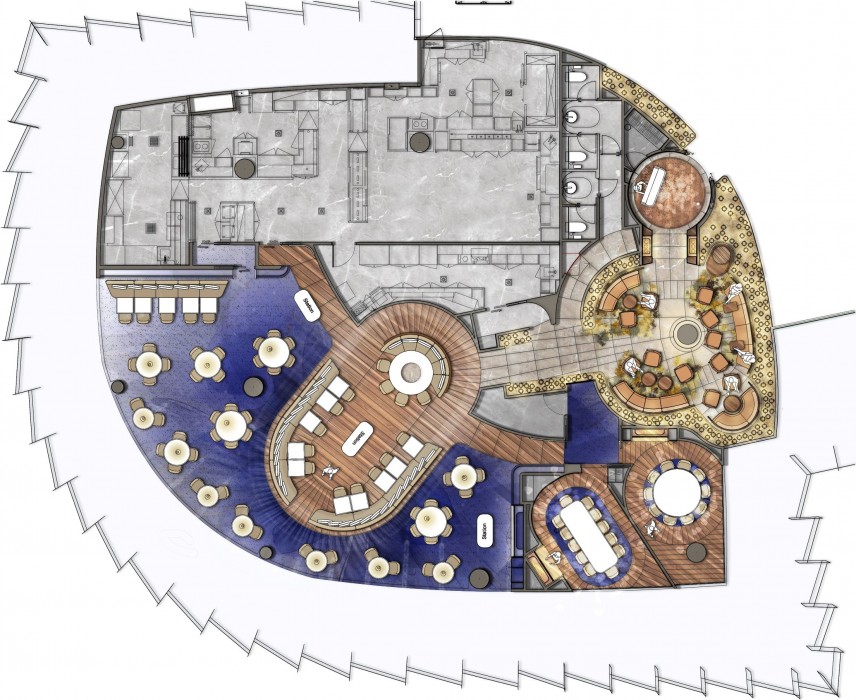 Jouin Manku，餐飲空間，米其林廚師餐廳，Alain Ducasse，艾倫·杜卡斯，曼穀