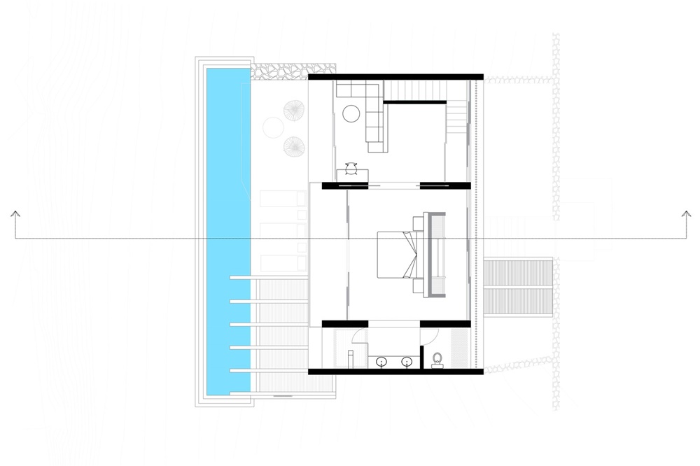 住宅空間，別墅設計，海濱別墅設計，墨西哥，Z House，Zozaya Arquitectos，私人住宅