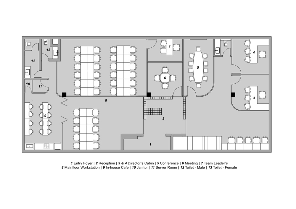 Nureca Inc辦公室，NOOR Architects Consultants，印度，辦公空間，辦公室設計