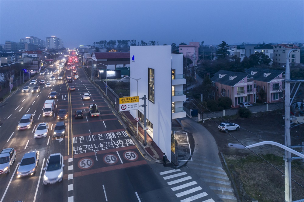 辦公空間，濟州島，辦公樓工作室設計，建築工作室，設計公司辦公室