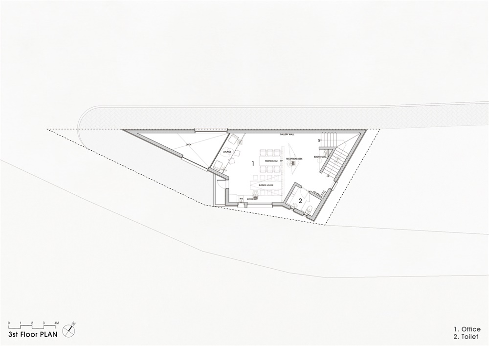 辦公空間，濟州島，辦公樓工作室設計，建築工作室，設計公司辦公室