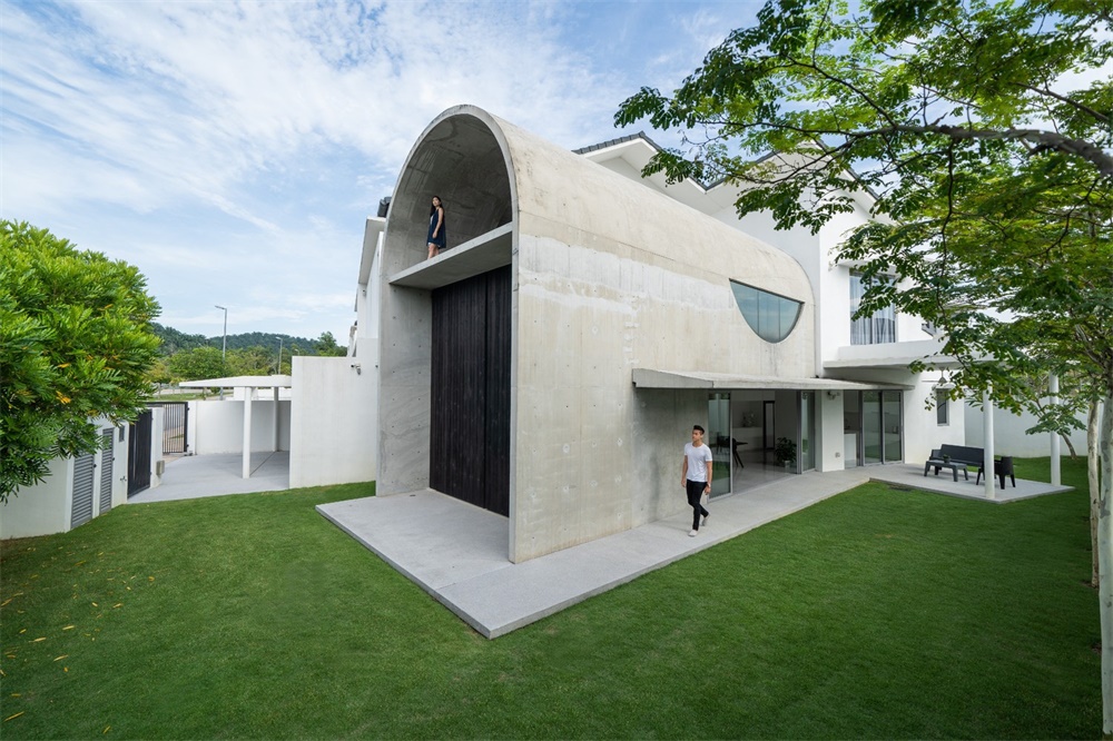 住宅空間，別墅設計，吉隆坡，Fabian Tan Architect，Bewboc House