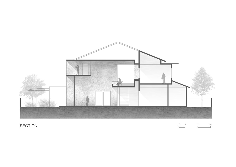 住宅空間，別墅設計，吉隆坡，Fabian Tan Architect，Bewboc House