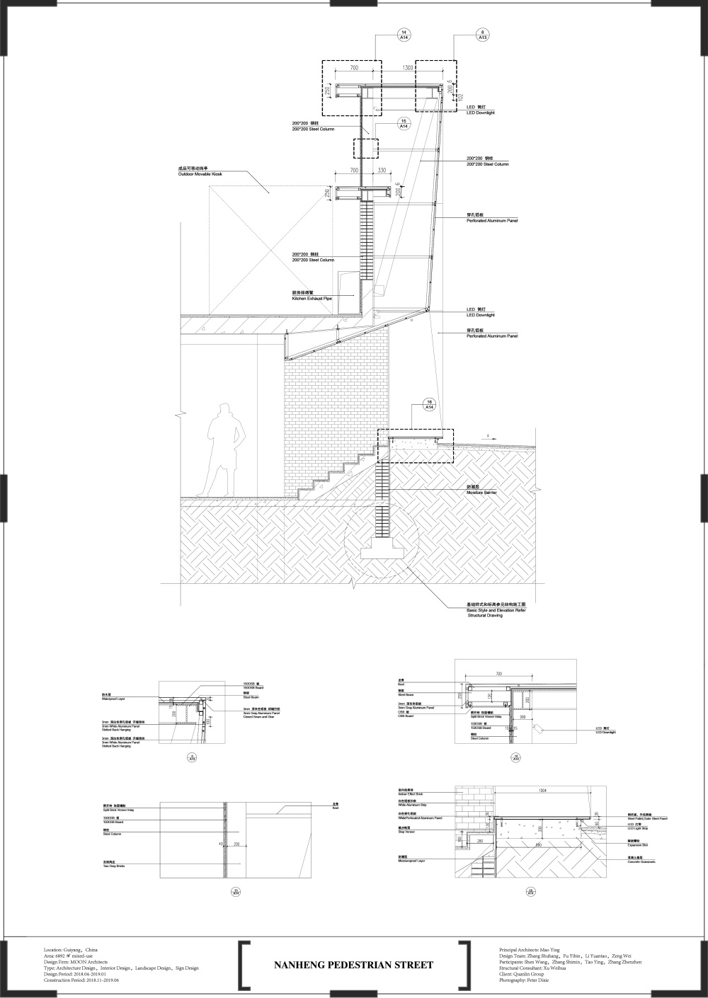 商業空間，建築改造，城市更新，景觀設計、導視設計