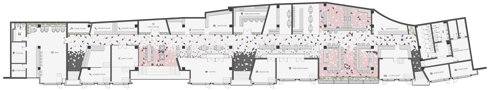 商業空間，建築改造，城市更新，景觀設計、導視設計