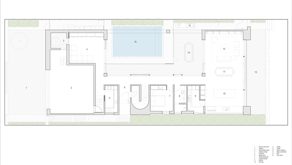 住宅空間，家庭住宅設計，海邊住宅設計，現代主義住宅，現代住宅設計，黃金海岸住宅設計，澳大利亞設計