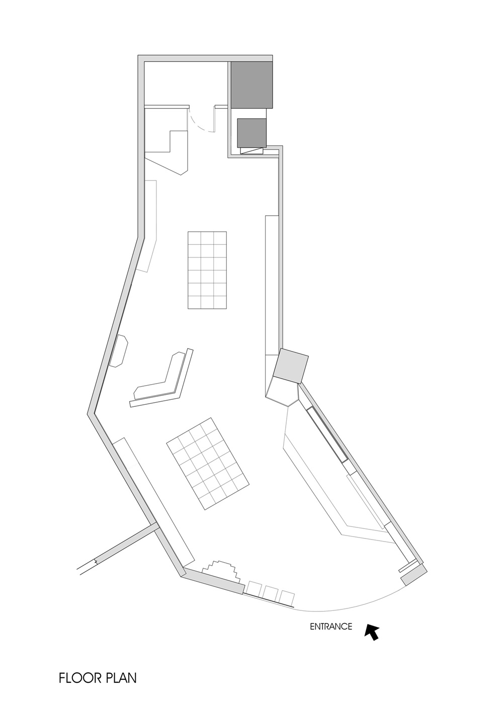 商業空間，潮流用品集合店，呼和浩特，潮流空間設計，未來感設計，VLAB，那漠含風設計