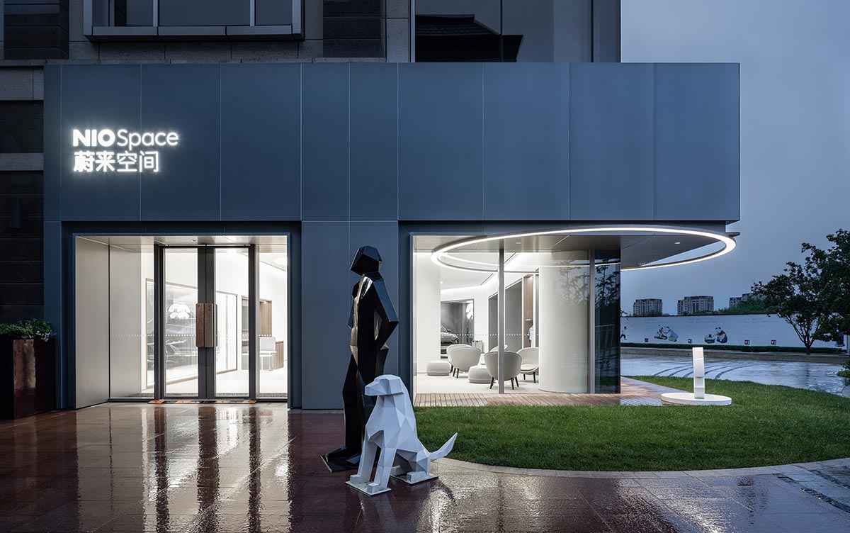 NIO SPACE蔚來空間-北京祥雲小鎮店,北京蔚來空間,北京展廳設計,北京商業店鋪設計,北京室內設計,汽車銷售店設計,蔚來汽車,MOC設計,MOC DESIGN OFFICE,項目投稿