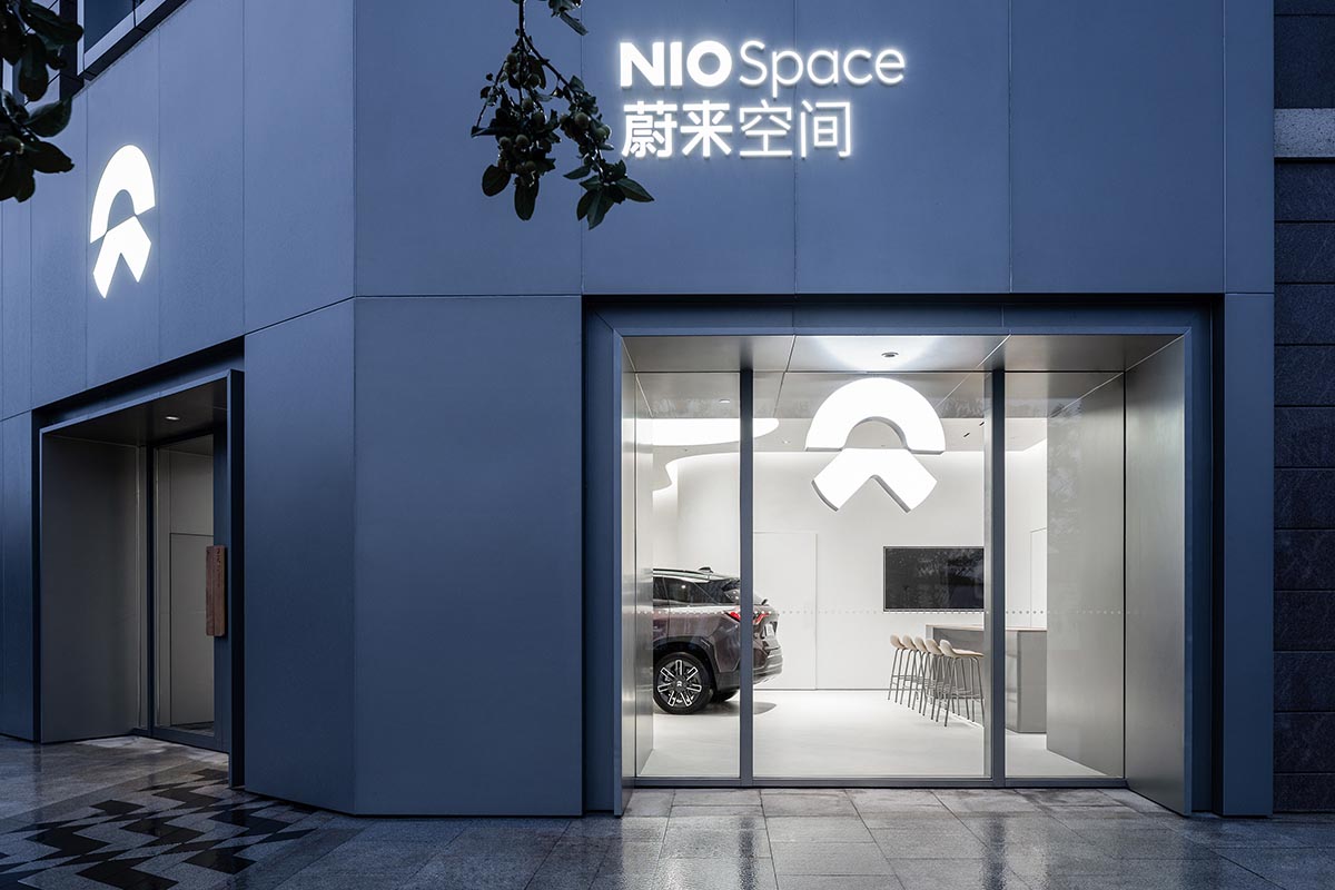 NIO SPACE蔚來空間-北京祥雲小鎮店,北京蔚來空間,北京展廳設計,北京商業店鋪設計,北京室內設計,汽車銷售店設計,蔚來汽車,MOC設計,MOC DESIGN OFFICE,項目投稿