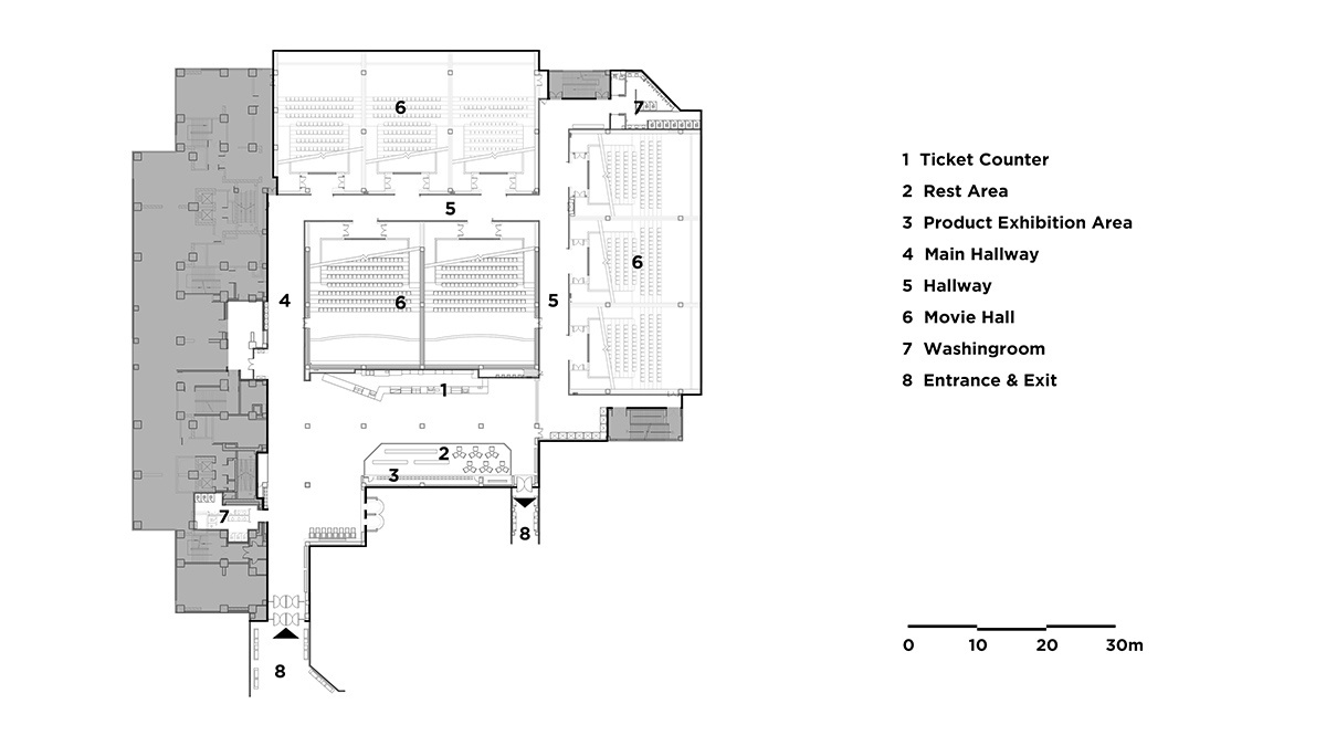 MOC DESIGN OFFICE,MOC DESIGN,MOC DESIGN設計,影院設計,電影院設計,奧斯卡影城鄭州升龍國際中心店,電影院設計案例，影城設計