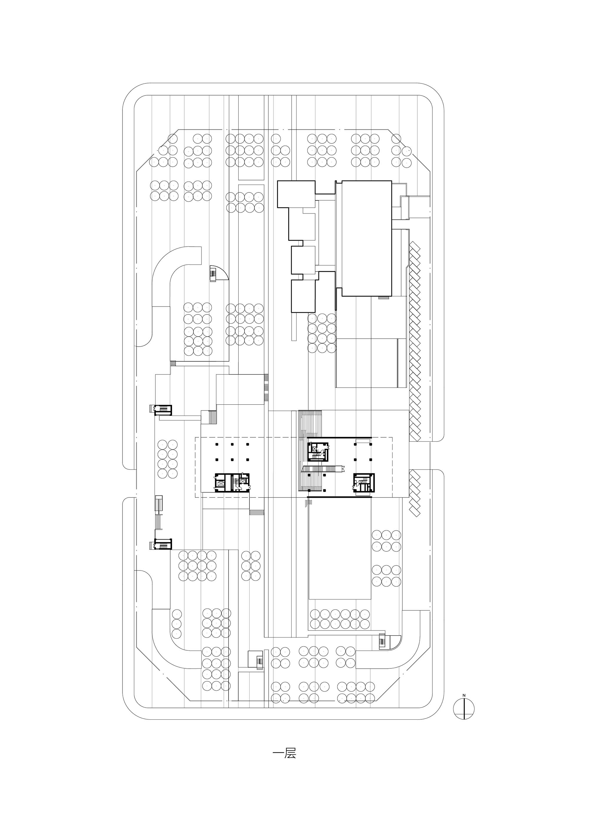 藝術館設計,中環藝術館,中環藝術館設計公司,合肥中環藝術館,藝術館,漂浮,藝術與自然,人工與自然,藝術烏托邦,平行線,光與色彩,場所,開放性與社會性,Studio A+,項目投稿