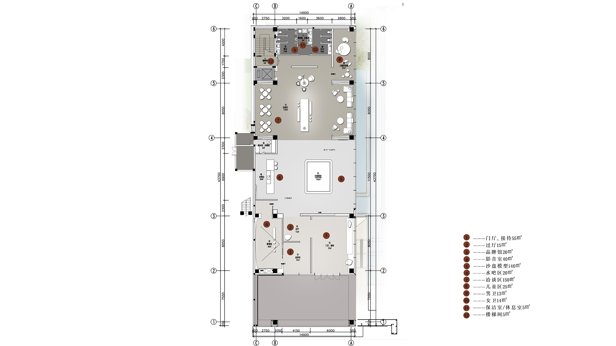 GFD廣飛設計,宜昌大家·晴川明月生活館,生活館設計,廣飛設計,廣飛設計案例,大家·晴川明月,黑白紋理間的巴楚情韻