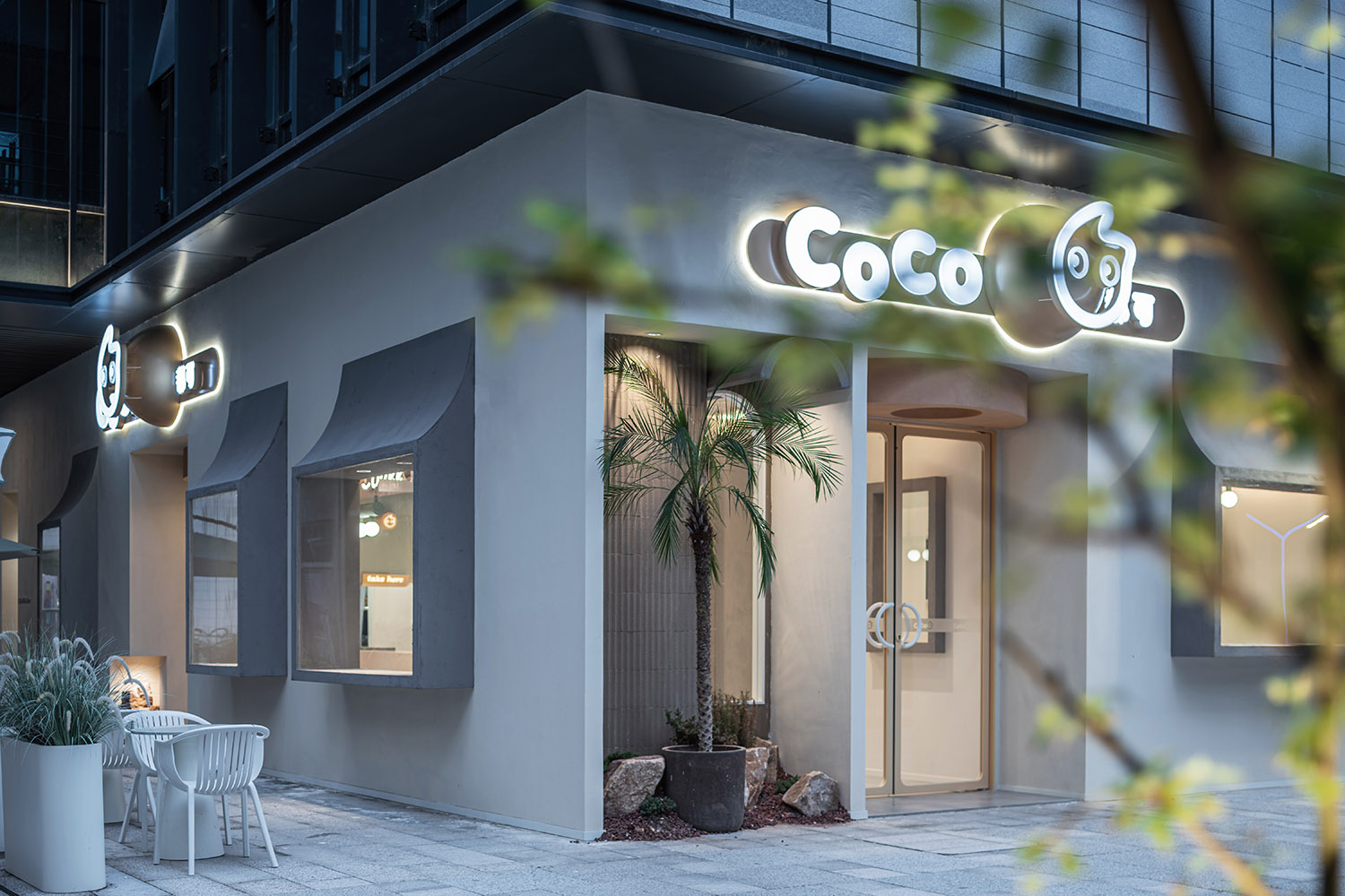 茶飲店設計,CoCo都可江陰忠義街區店,CoCo都可忠義街區店,CoCo都可,江陰茶飲店設計,歐陽跳建築設計