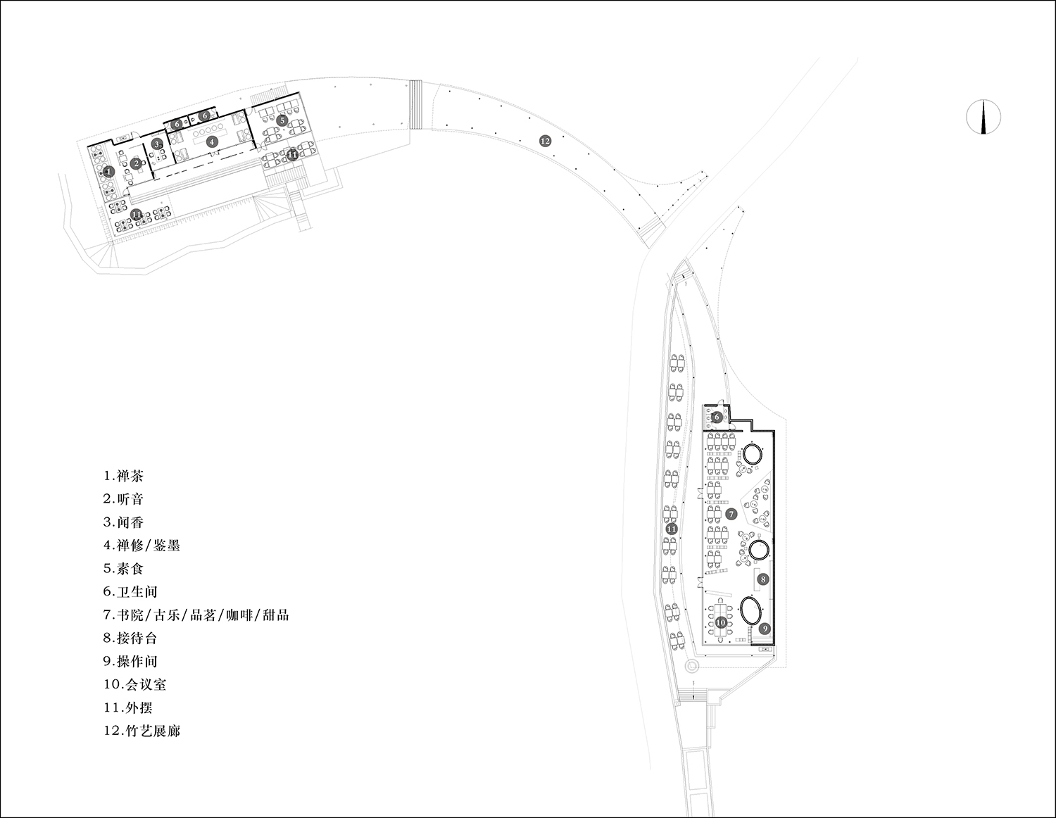 竹枝書院,宜賓竹枝書院,竹枝書院設計公司,建築設計,宜賓建築設計,竹枝書院設計,小隱建築,小隱建築事務所