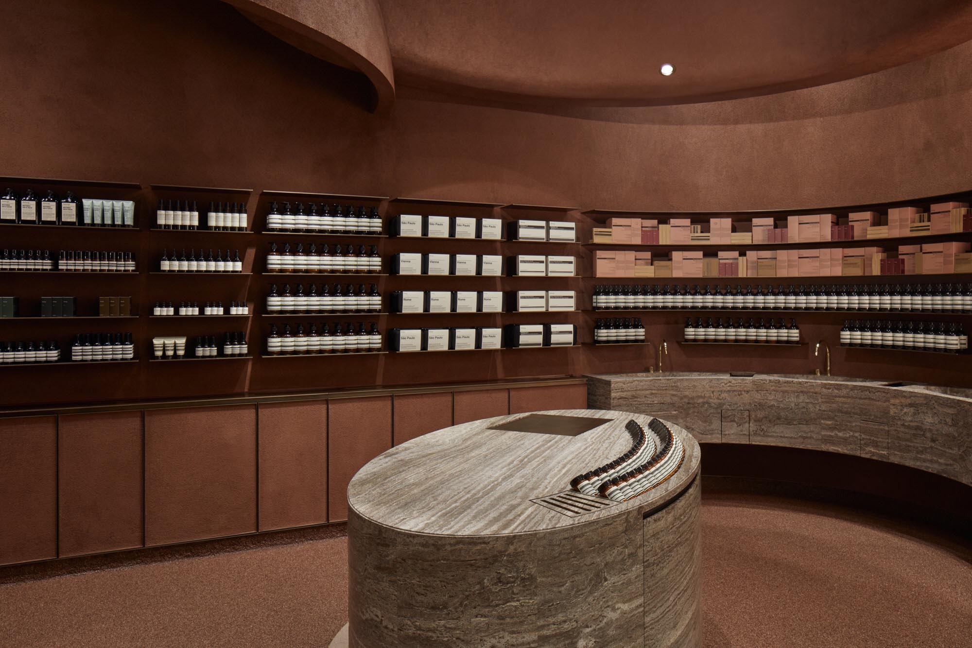 Aesop,Aesop店設計,Aesop店鋪,零售店設計,香水店設計,化妝品店,品牌體驗店,伊索化妝品店